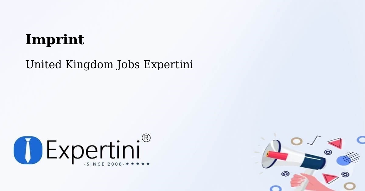 Imprint – Startforth - United Kingdom Jobs Expertini