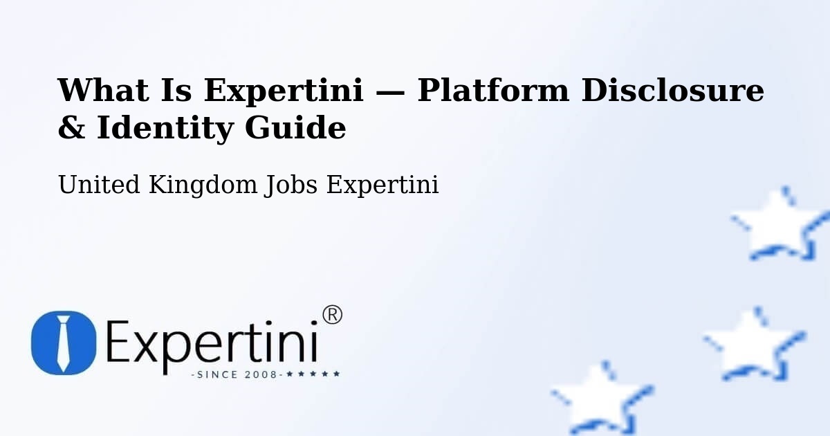 What Is Expertini — Platform Disclosure & Identity Guide – Startforth